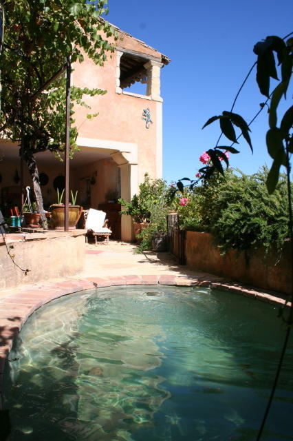 Villa La Salamandre Bleue à Chantemerle-lès-Grignan Extérieur photo